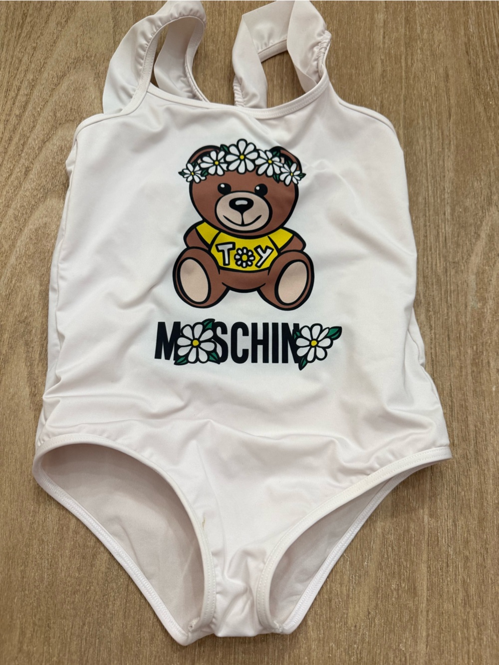 Moschino Kids Daisy Teddy Bear Swimsuit